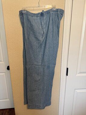 J Jill Chambray Denim Trouser